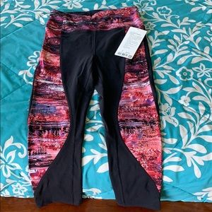 Lululemon Sweat And Repeat Crop 21” Leggings